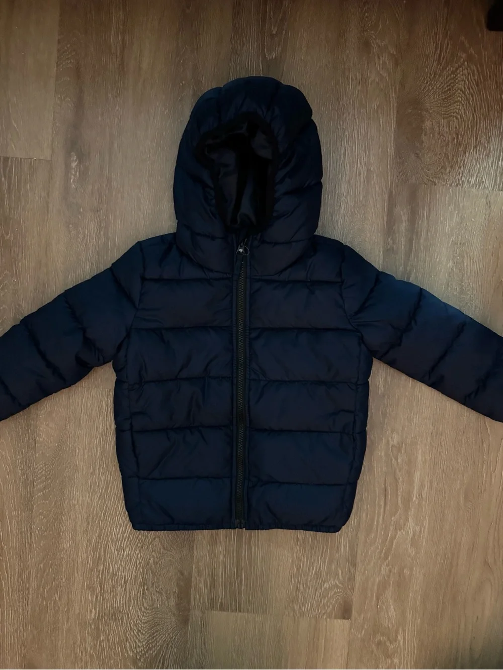 The Children's Place Navy Hooded Puffer Jacket